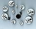 Hatchet Man Screw-on plugs Acrylic (1 Pair) Different Sizes Available