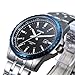 Casio Men's Core MTP1328D-1AV Silver Stainless-Steel Quartz Watch with Black Dial
