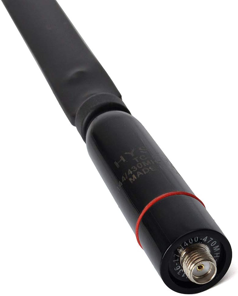 HYS SMA Female Antenna 15.3-Inch Foldable Dual Band UV VHF/UHF 144/430Mhz CS Tactics Antennas for Kenwood TYT BAOFENG UV-82 UV-B5 GT-3 BF-F8HP UV-5RA UV-5RE UV-5R: Home Audio & Theater