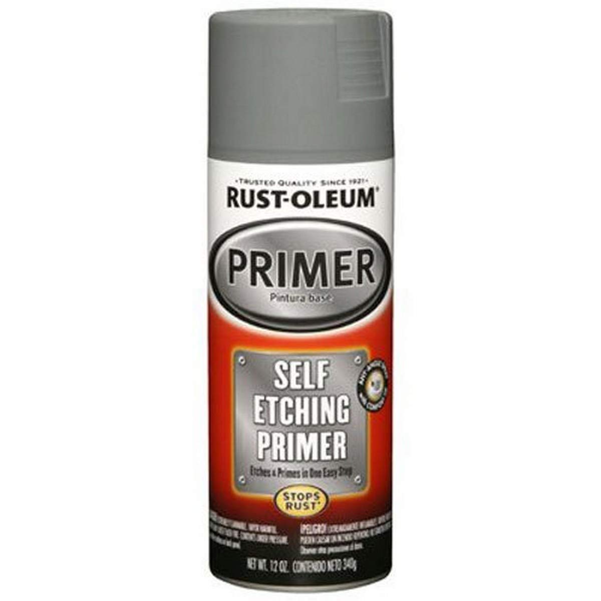 RustOleum 249322 Automotive Self Etching Primer, 12 oz, Dark Green