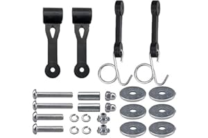 Cenroelon 109808X 160793 Latch Assembly Bagger Hood Latch Straps Compatible with Yard Lawn Tractor for 42inch and 46inch Deck