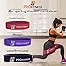 ProFitness Hip Resistance Bands [Set of 3] for Legs and Butt | Fabric Non-Slip, Durable Resistance Circle Loop Bands for Full Body Workouts, Strength & Stamina | Perfect for Legs, HIPS, Booty & Arms
