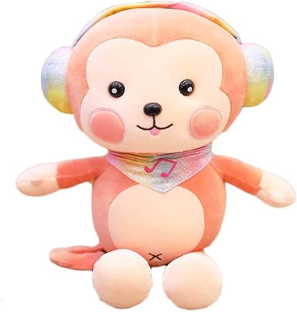 Amazon サルぬいぐるみ 縫い包み 猿 抱きまくら おもちゃ 飾り物 女友達 新生児 デスク お部屋用 お昼寝 誕生日 プレゼント ピンク ９０ｃｍ ぬいぐるみ おもちゃ