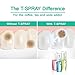 T-SPRAY Cosmetic Teeth & Breath Spray - FDA Approved - Say No To Stains, Yellow Teeth, Cavities, Bacteria & Gum Disease, Sensitive Teeth And Bad Breath - Cool Mint / 1.01 o.z./ 30ml