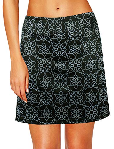 image for Oyamiki Women's Casual Pleated Tennis Golf Skirt with Underneath Short