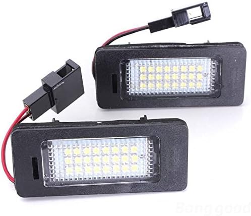 License Number Plate Lamp LED White Light for Audi A4 A5 Q5 S5 TT 08-13