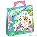 Peaceable Kingdom Magical Unicorns Sticker Fun! Reusable Sticker Tote