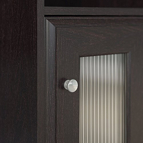 Bush Furniture Cabot Computer Desk, Espresso Oak Pricepulse