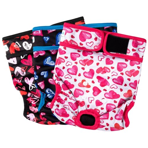 Paw Legend Washable Reusable Female Dog Diapers Small