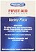 First Aid Only Sheer & Clear Bandage Variety Pack, Assorted Sizes, 280 Count