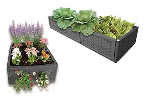UPP® Multifunción Bancal flexible & ampliable en antracita Ideal ...