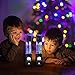 SoundSOUL Water Dancing Speakers Light Show Water Fountain Speakers LED Speakers (3.5mm Audio Plug, 4 Colored LED Lights, Portable Speakers) - Black