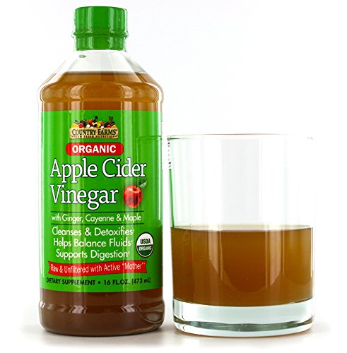 Country Farms Organic Apple Cider Liquid, USDA Organic with Ginger, Cayenne and Maple 32 servings - Thumbnail 3