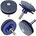 Jovitec 4 Pack Lawn Mower Sharpener Lawnmower Blade Sharpener Power Drill Hand Drill