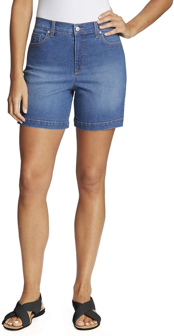 Gloria Vanderbilt Women's Amanda Shorts La Brea 16 Clothing