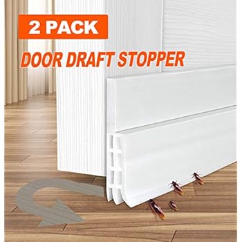 door stopper draft insulator soundproofing stripping noise pack under weather length width