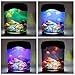 Jellyfish Lamp Aquarium Simulation Background Glowing Night Light Artificial Jellyfish Swimming Tank Color Changing Mood Lighting Home Decoration Birthday Gift for Kids