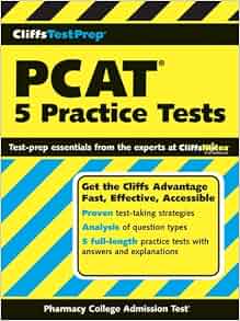 Cliffstestprep Pcat 5 Practice Tests Medicine Amp Health