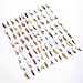 Yothfly 100 x Building Layout Model People Train 1:100 HO Scale Gauge Hand Painted Figures Passenger