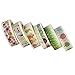 Marrywindix 10x Decorative Washi Rainbow Sticky Paper Masking Adhesive Tape Scrapbooking DIY