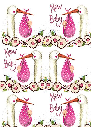 ALEX CLARK New Baby Girl Bagged Gift WRAP & Tags