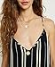 MOLOCH Layered Choker Necklace Delicate Multilayer Chain Insignia Coin Pendant Necklace Set Women Jewelry (Gold)