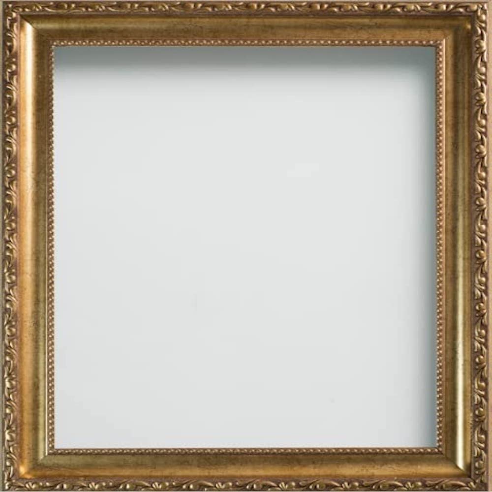 Frame Company Brompton Range Shabby Chic Vintage Gold 12x10 inch Picture Photo Frame* Choice of Sizes* Fitted with Real Glass — image 1