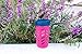 JarJackets Silicone Mason Jar Protector Sleeve | Fits Ball, Kerr 24oz (1.5 pint) Wide-Mouth Jars (Sangria - 3 pack)