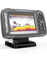 Lowrance HOOK2 4X Buscador de peces de 4.0 in con chirp sonar y esquimador de bala transductor