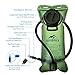 RUPUMPACK Water Bladder Leak Proof BPA Free Hydration Bladder 3 Liter 3L 100oz for Bicycling Hiking Camping Backpack/Gear, Quick Release Insulated Tube, Non Toxic Easy Clean Wide Opening