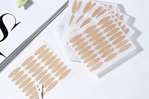 240 Pairs Wide Nature Skin Color Lace Mesh Waterproof Sweatproof Makeup Eyelid Stickers Invisible Self-adhesive Non-trace Eyelid Tape Big Eye Decoration Non Reflective Eyelid Sticker - Thumbnail 7