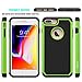 iPhone 7 Plus Case, OEAGO iPhone 7 Plus Skin [Drop Protection] [Shock Proof] Hybrid Dual Layer Rubber Plastic Impact Defender Rugged Slim Hard Case Shell for Apple iPhone 7 Plus - Green