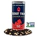 Zest Tea - Apple Cinnamon Black High Caffeine Energy Tea, 16 Count Tea Sachets - Pieces of Cinnamon and Apple in a South Indian Nilgiri Black Tea, Packaged in Premium Pyramid Bags