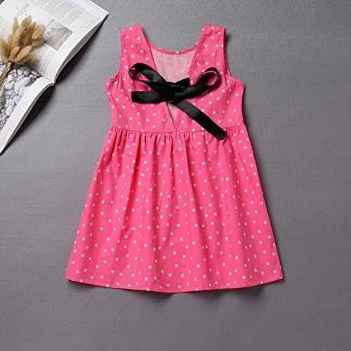 Blue Stones Kids Teens Sleeves Cotton Dress Clothes Summer Vestidos Baby Girl Fruit Printing Pattern Dress For Princess Birthday