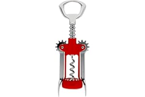 GHIDINI Italian Wing Corkscrew, Red
