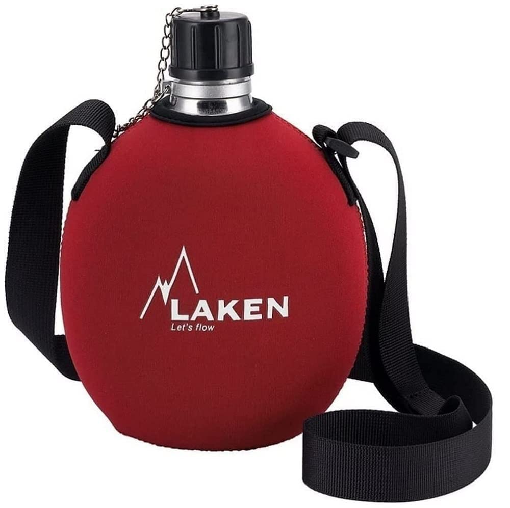 Laken Clasica 1 Liter Water Bottle Canteen Red