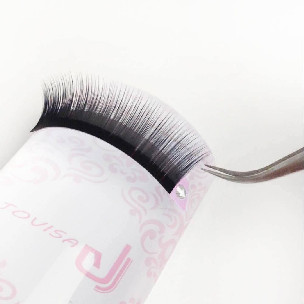 JOVISA Curved Crystal Plate 2 x 4 x 7 cm Curved Design Separate Eyelash Increase Speed