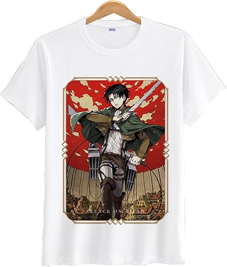 Amazon Co Jp 進撃の巨人 Attack On Titan 自由の翼 Tシャツ 半袖 ティーシャツ カットソー 大きいサイズ ジャージ プリント 丸襟 T Shirt カジュアル アニメ ウエア 青少年 イラスト レディース メンズ 夏服 通勤 通学 女の子 男の子 3xl ホビー