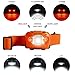 LED Headlamp Flashlight with Red Led Light - Head Lamps for Adults - Brightest Headlight Lamp Camping Hiking Running Fishing Hunting - Waterproof Headlamps - Best Work Head Lamp with Free Batteries