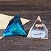 Pyramid Jewelry Clay Silicone Mold, Crafting, Resin Epoxy, Pendant Earrings Making, DIY Mobile Phone Decoration Tools,Semi-Transparent 010029/30/31/32
