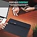 MoKo Pencil Holder for Apple Pencil Pro, Apple Pencil 1st/2nd Generation, iPencil (USB-C), PU Leather iPad Pencil Sleeve Pouch with Buckle & Elastic Band Attach to iPad Case, Indigo