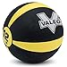 Valeo 12 lb Medicine Ball With Sturdy Rubber Construction And Textured Finish, Weight Ball Includes Exercise Wall Chart For Strength Training, Plyometric Training, Balance Training And Muscle Build