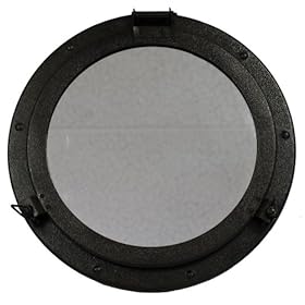 Nagina International 14" Nautical Ship Porthole Mirror with Iron Antique Finish 5121Hb7V1lL. SS280