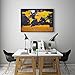 Scratch off World Map - 2019 Newest Personalized Travel Tracker Map with US Provinces Country Flags - Thrilling Gift, Travelers' Favorite, Funny Scratch, Personalized Decor, Scratch Tools & Strong 3M