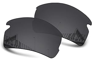 Well-aimed 1.5mm Polarized Replacement Lenses for Oakley Flak 2.0 OO9295 Sunglasses, Anti-Scratch, Impact Resistant