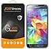 Supershieldz (2 Pack) Designed for Samsung (Galaxy S5 Mini) Tempered Glass Screen Protector, Anti Scratch, Bubble Free