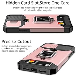 Nvollnoe for iPhone XR Case with Sliding Camera