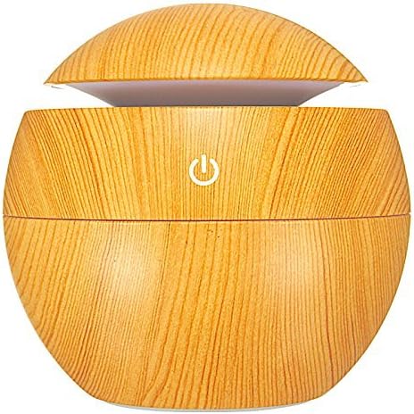 Top Q Ultrasonic Cool Mist Humidifier color Touch Sensitive Color LED Lights Changing for Car Home Office Baby Room Bedroom Yoga Spa Hotel