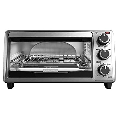 Black and Decker TO1303SB 4-Slice Toaster Oven (BLACK, 2)
