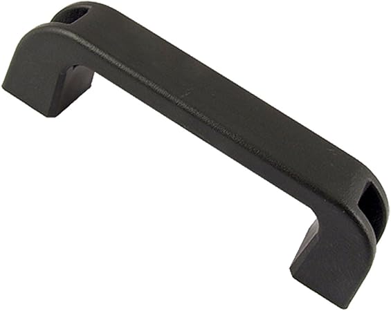 Tirador de gabinete puerta - TOOGOO(R)Tirador negro de plastico